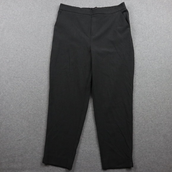 Banana Republic Pants - Banana Republic Pants Womens 14 Hayden Ankle Pull-On Dress Elastic Waist Gray